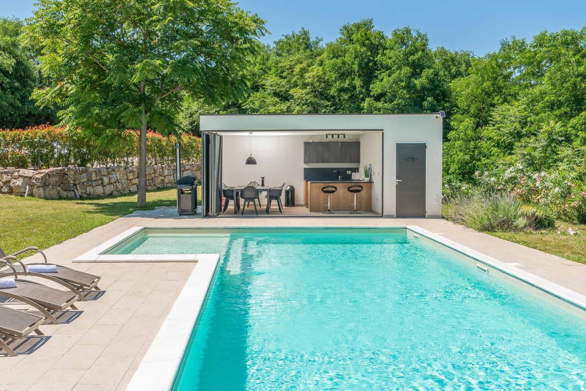 Villas Martincici with large pool Grožnjan Exterior foto